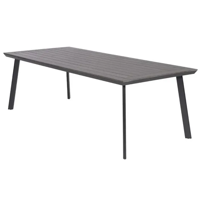 Penedo tuintafel 230x100 cm donker grijs - grijs