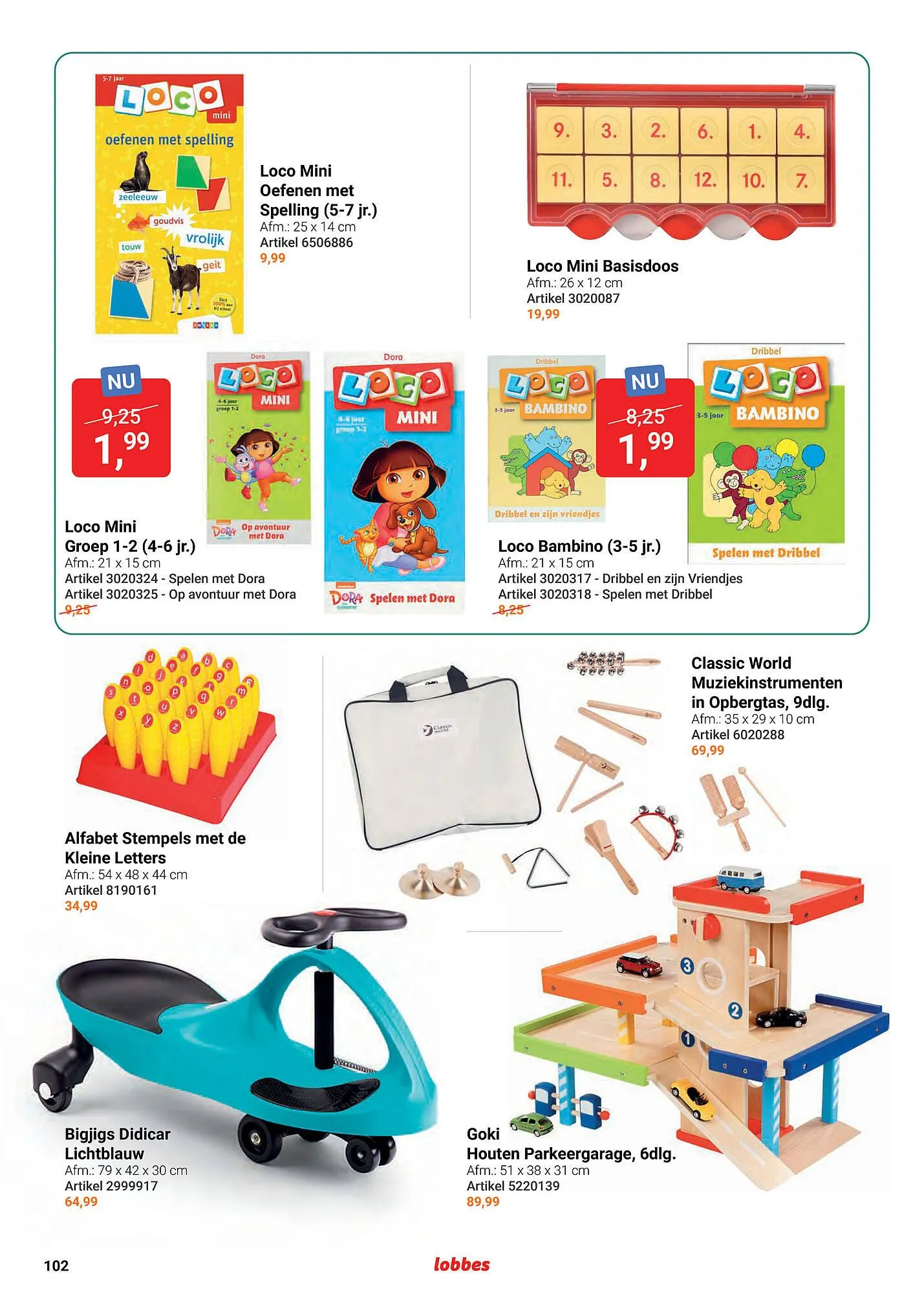 Lobbes folder van 5 september tot 5 december 2025 - Folder pagina 104