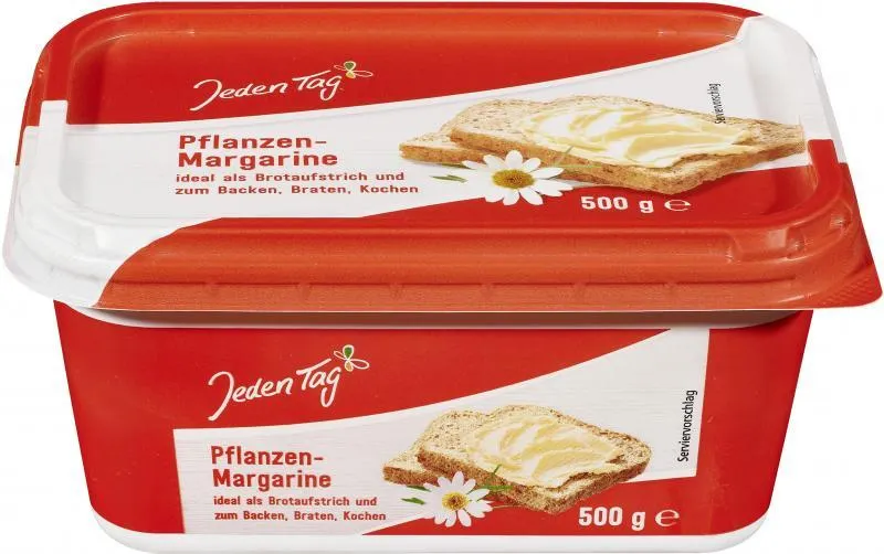 Jeden Tag Pflanzenmargarine 500 g