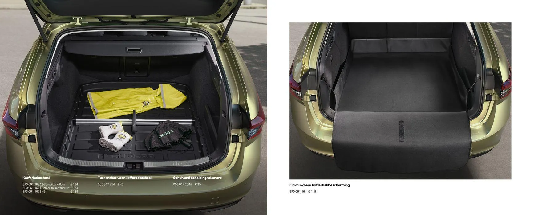 Škoda Superb accessoires brochure van 2 augustus tot 2 augustus 2025 - Folder pagina 20