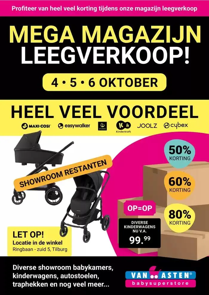 Profiteer van heel veel korting tijdens onze magazijn leegverkoop - 1