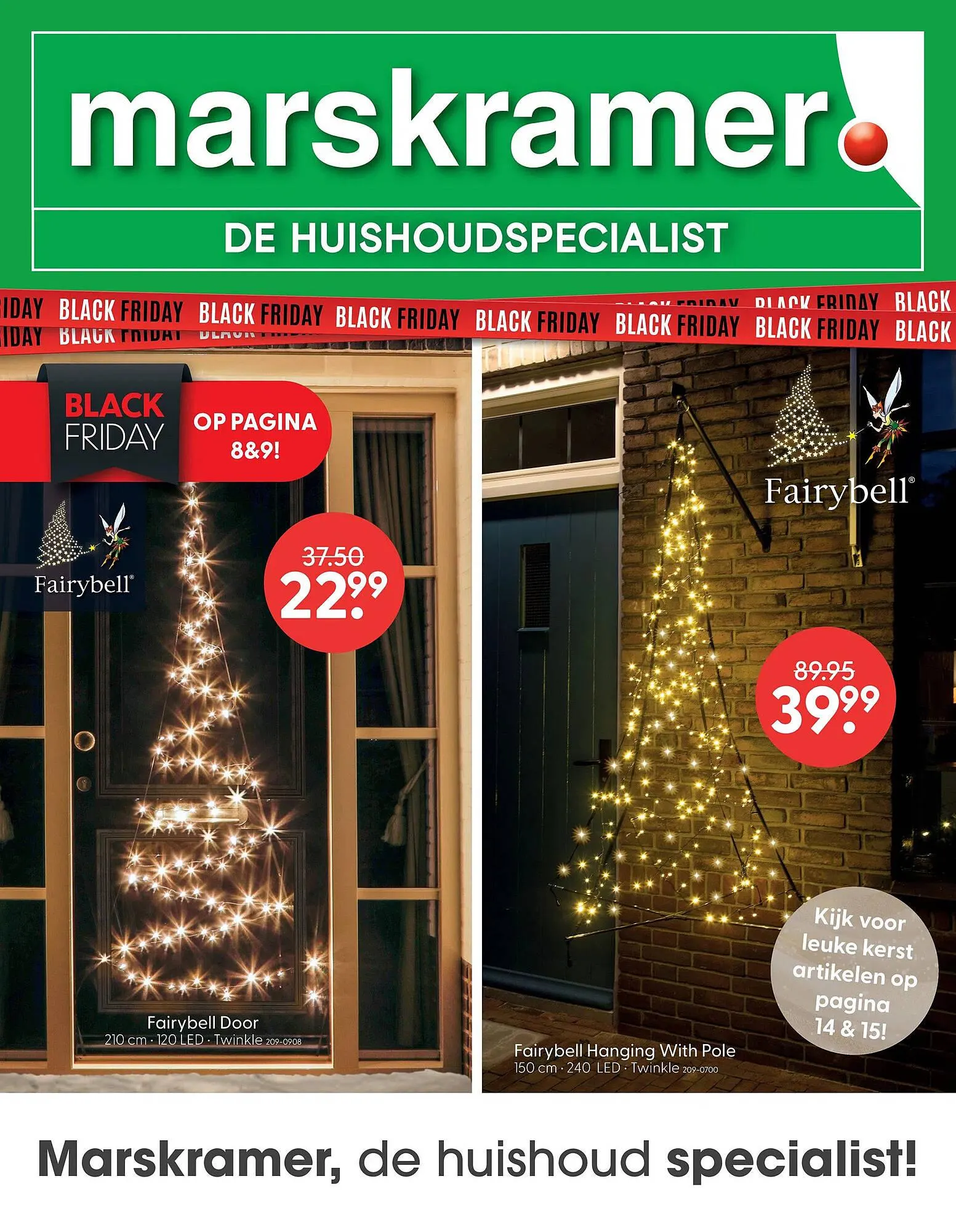 Marskramer folder van 15 november tot 1 december 2025 - Folder pagina 1