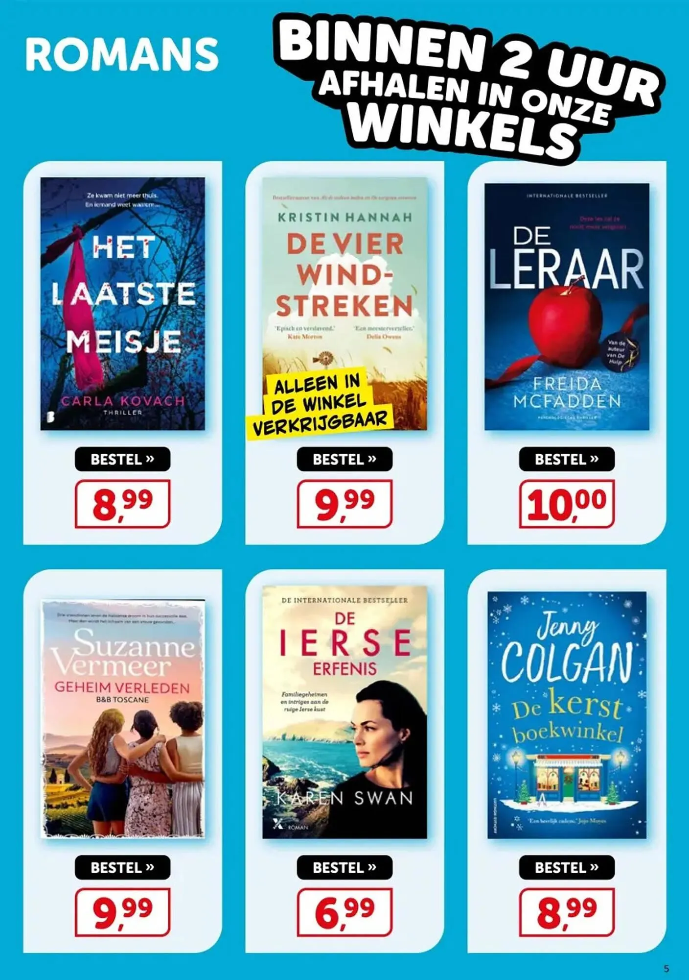 Boekenvoordeel folder van 29 november tot 7 december 2025 - Folder pagina 5