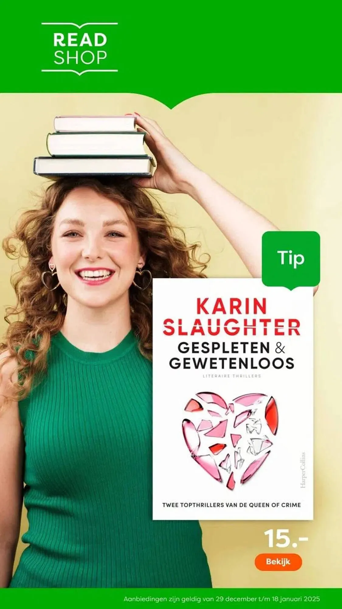 The Read Shop folder van 29 december tot 18 januari 2026 - Folder pagina 1
