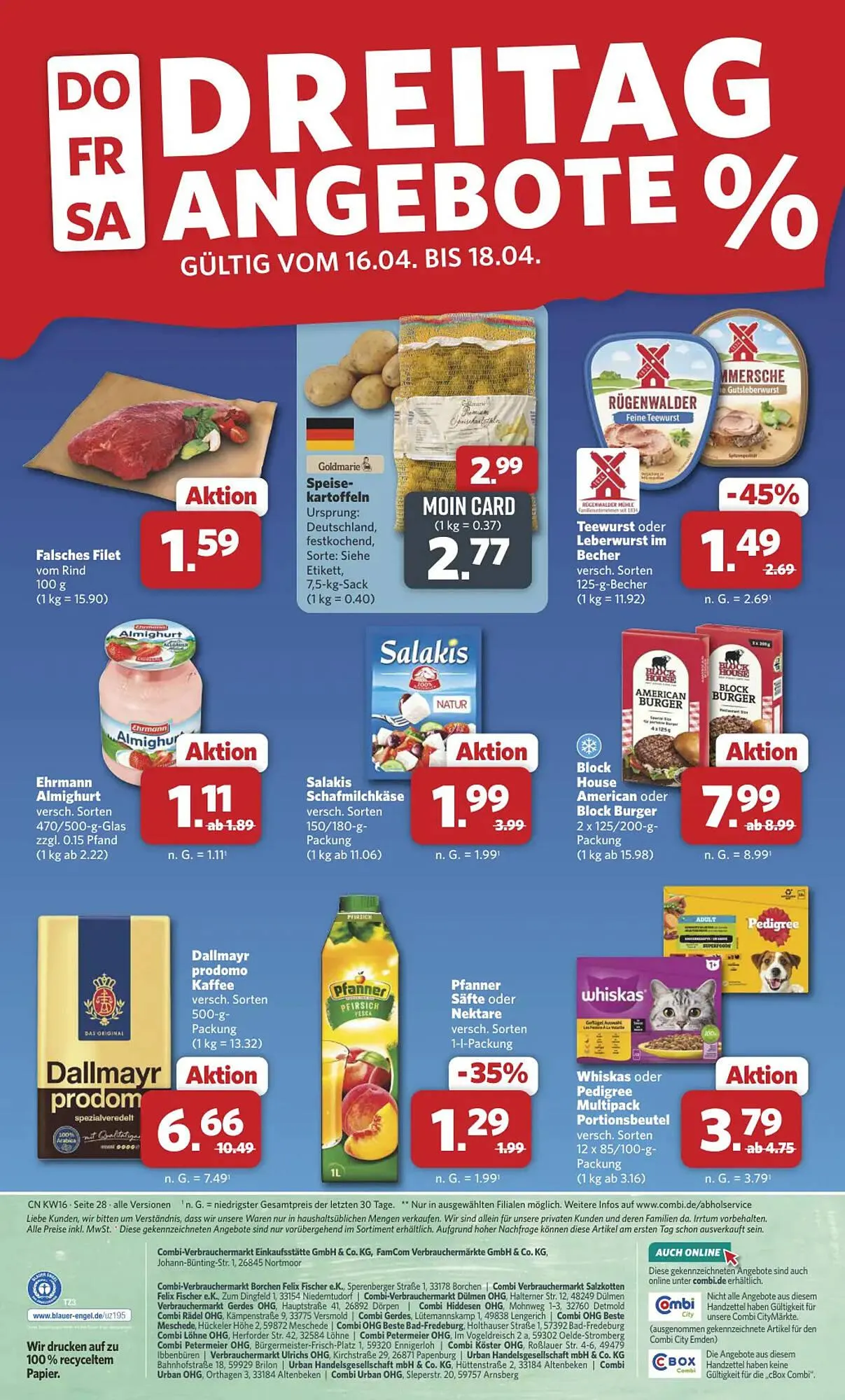 Combi Markt DE folder van 13 april tot 18 april 2026 - Folder pagina 32