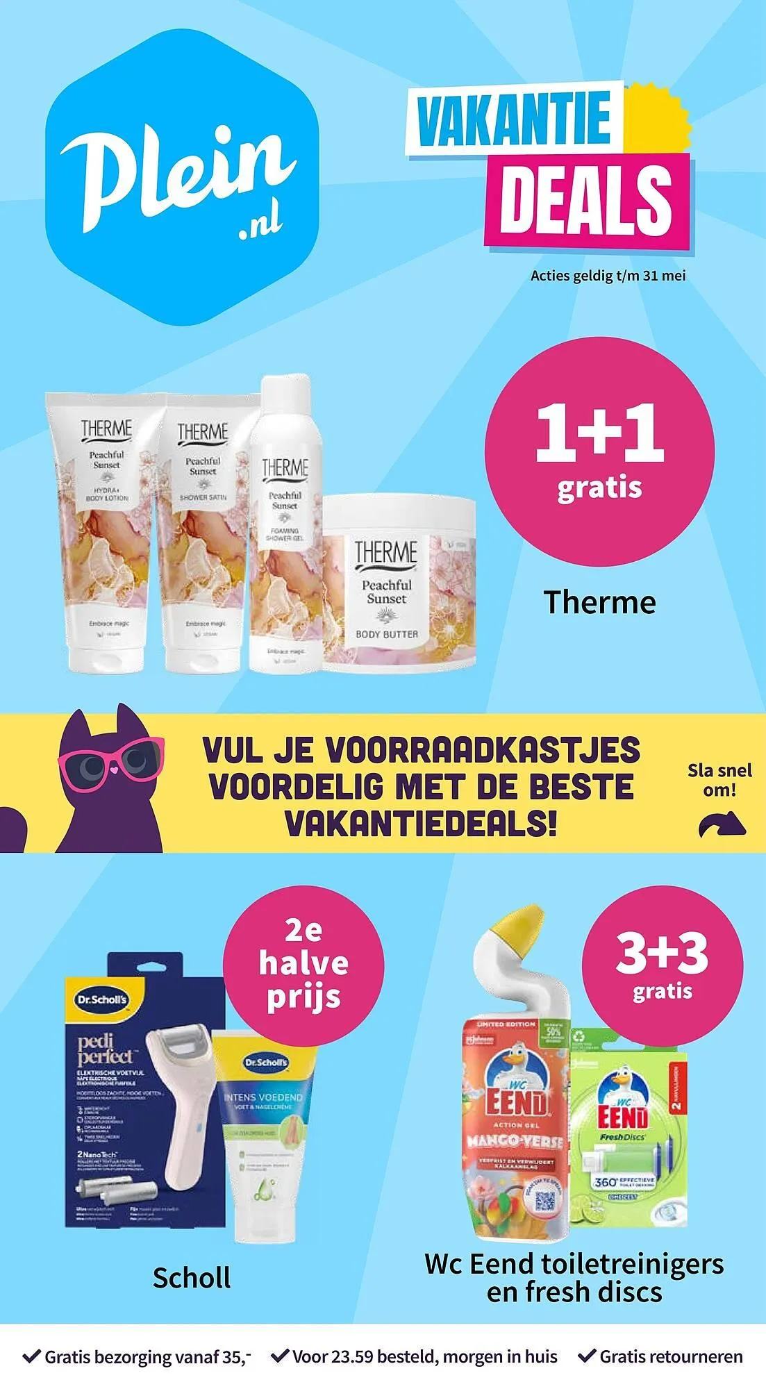 Plein.nl folder van 13 mei tot 31 mei 2026 - Folder pagina 1