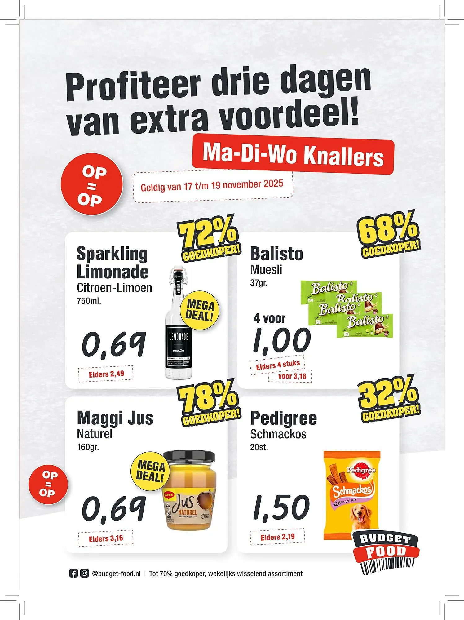 Budget Food folder van 14 november tot 20 november 2025 - Folder pagina 9