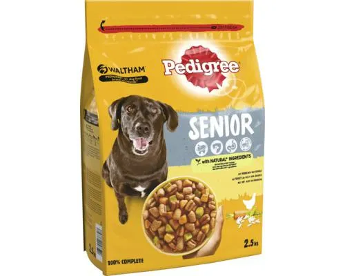 PEDIGREE Hondenvoer Senior 8+ kip en rijst, 2,5 kg