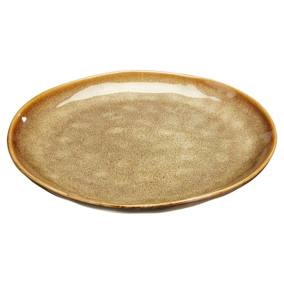 Dinerbord Rhodos Bruin