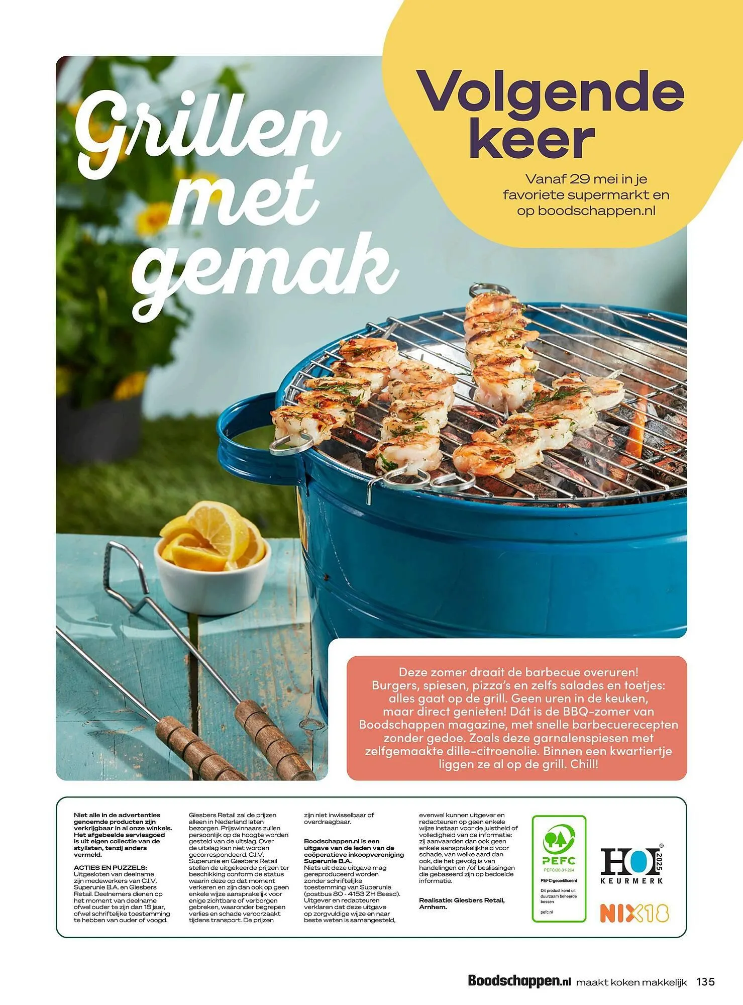 Boodschappen folder van 1 mei tot 31 mei 2025 - Folder pagina 135