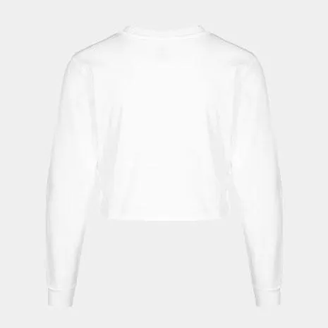 Vans Wm Junior V Ls Crop Wit