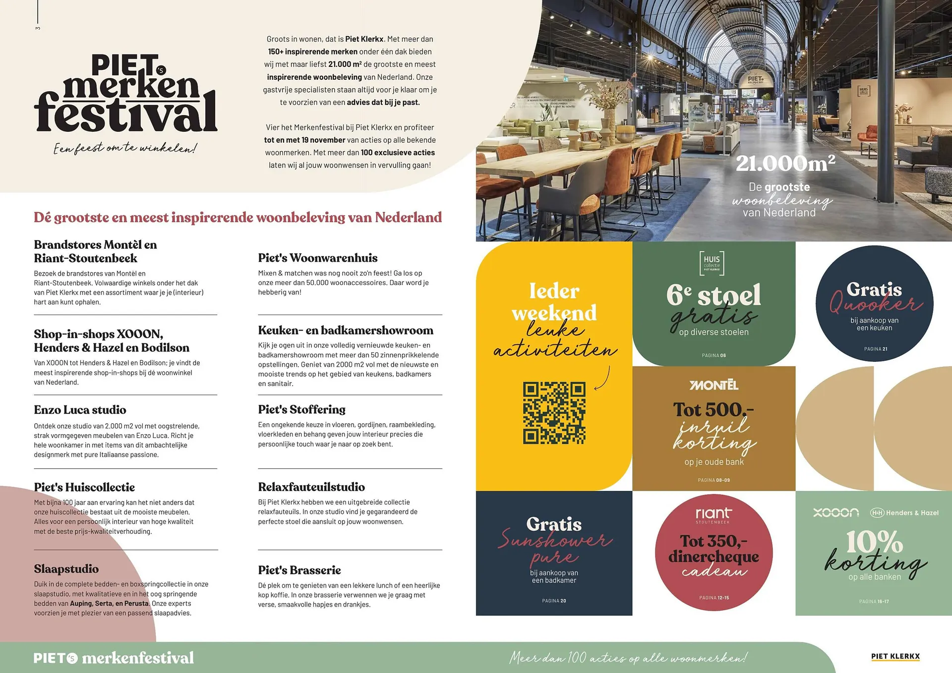 Piet Klerkx Merken Festival folder van 30 oktober tot 19 november 2023 - Folder pagina 2