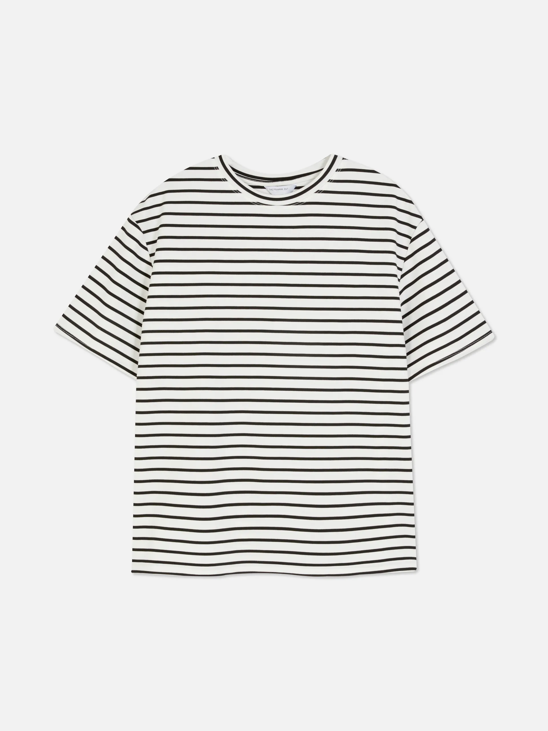 Gestreept katoenen T-shirt The Edit