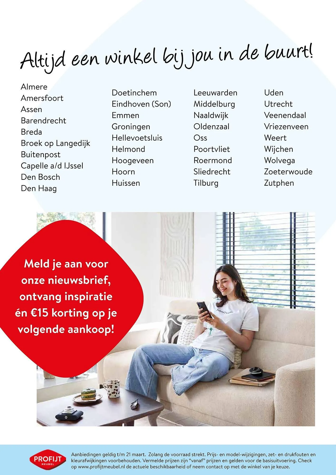 Profijt Meubel folder van 15 maart tot 21 maart 2026 - Folder pagina 8