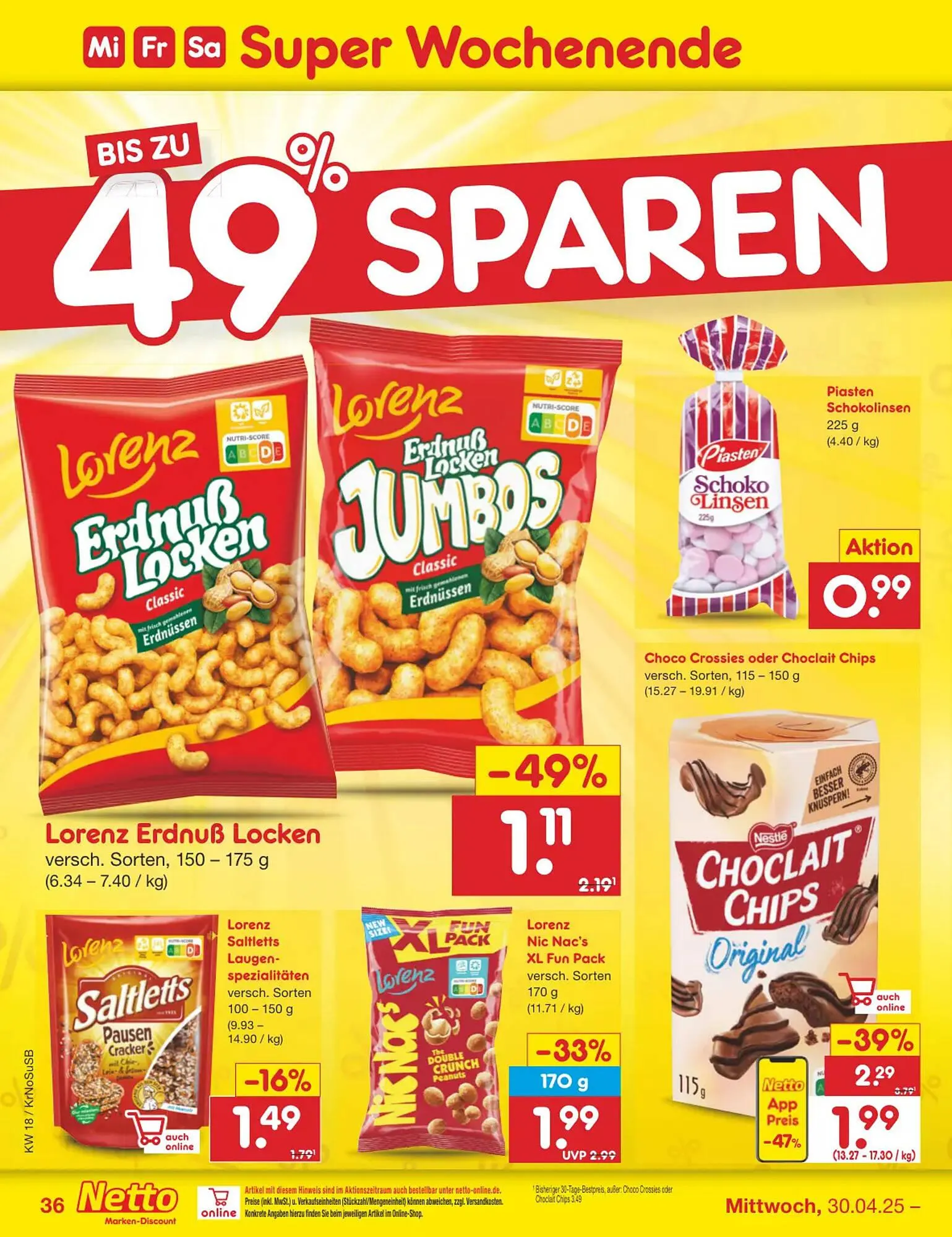 Netto Marken-Discount DE folder van 28 april tot 3 mei 2025 - Folder pagina 54