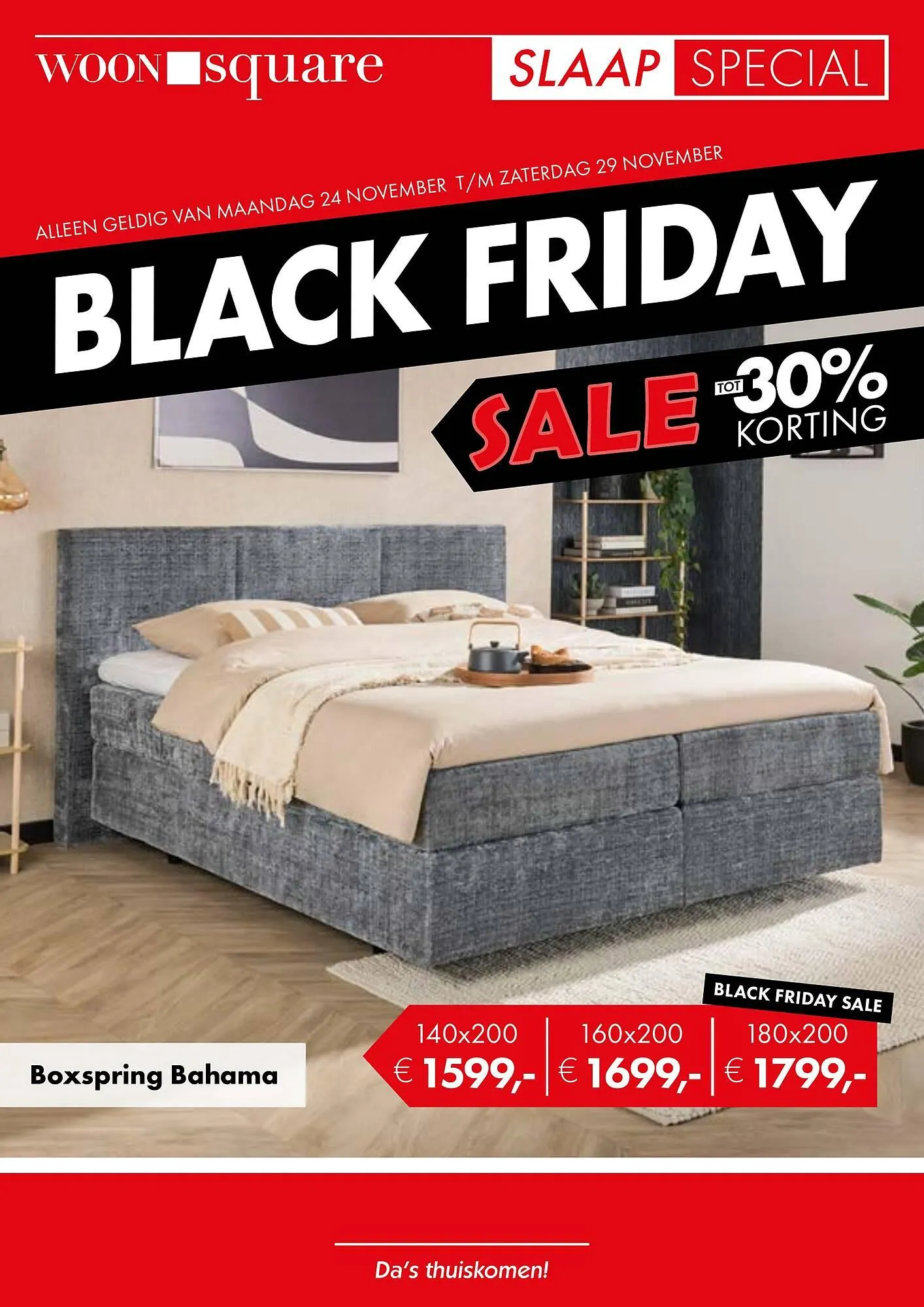 Woonsquare folder van 24 november tot 29 november 2025 - Folder pagina 1