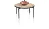 salontafel rond 64 cm - met omkeerbaar blad - salontafel rond 64 cm - met omkeerbaar blad