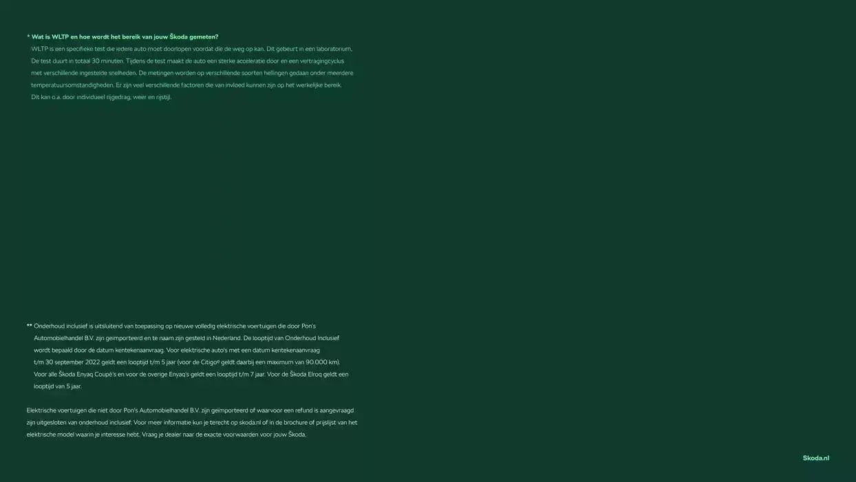 Škoda Elektrisch rijden brochure van 26 oktober tot 26 oktober 2025 - Folder pagina 13