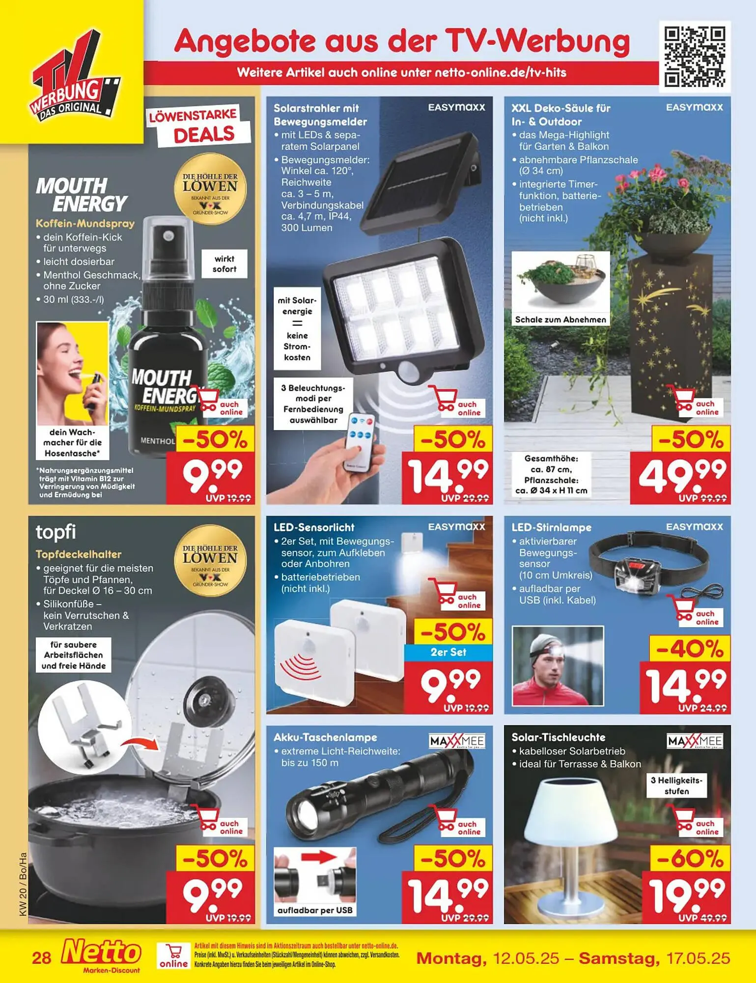 Netto Marken-Discount DE folder van 12 mei tot 17 mei 2025 - Folder pagina 50