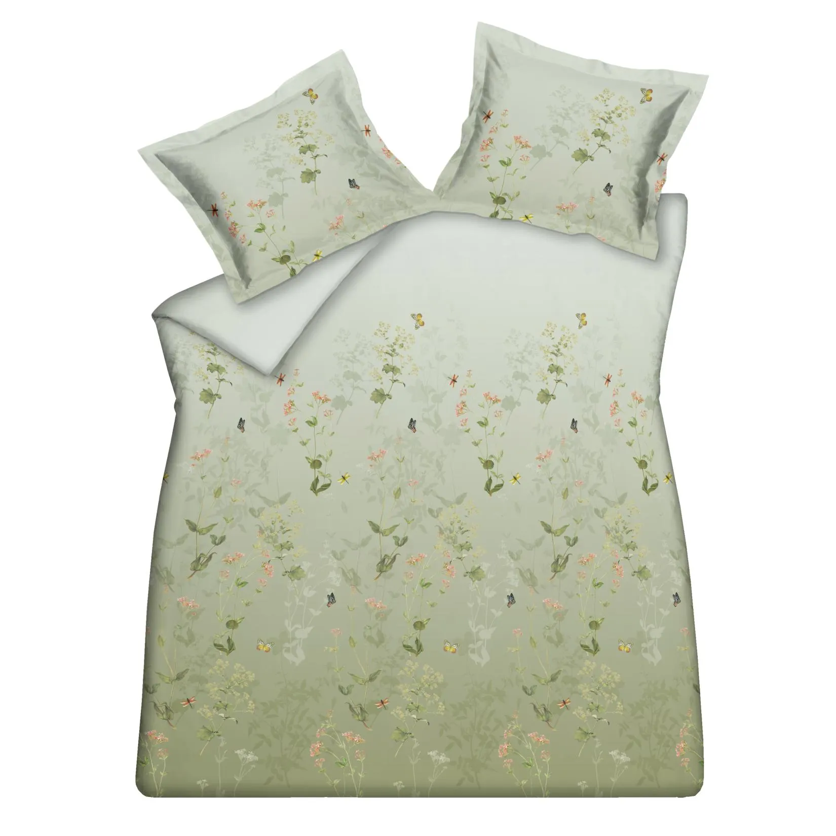 GARDENIA dekbedovertrekset | smoke green