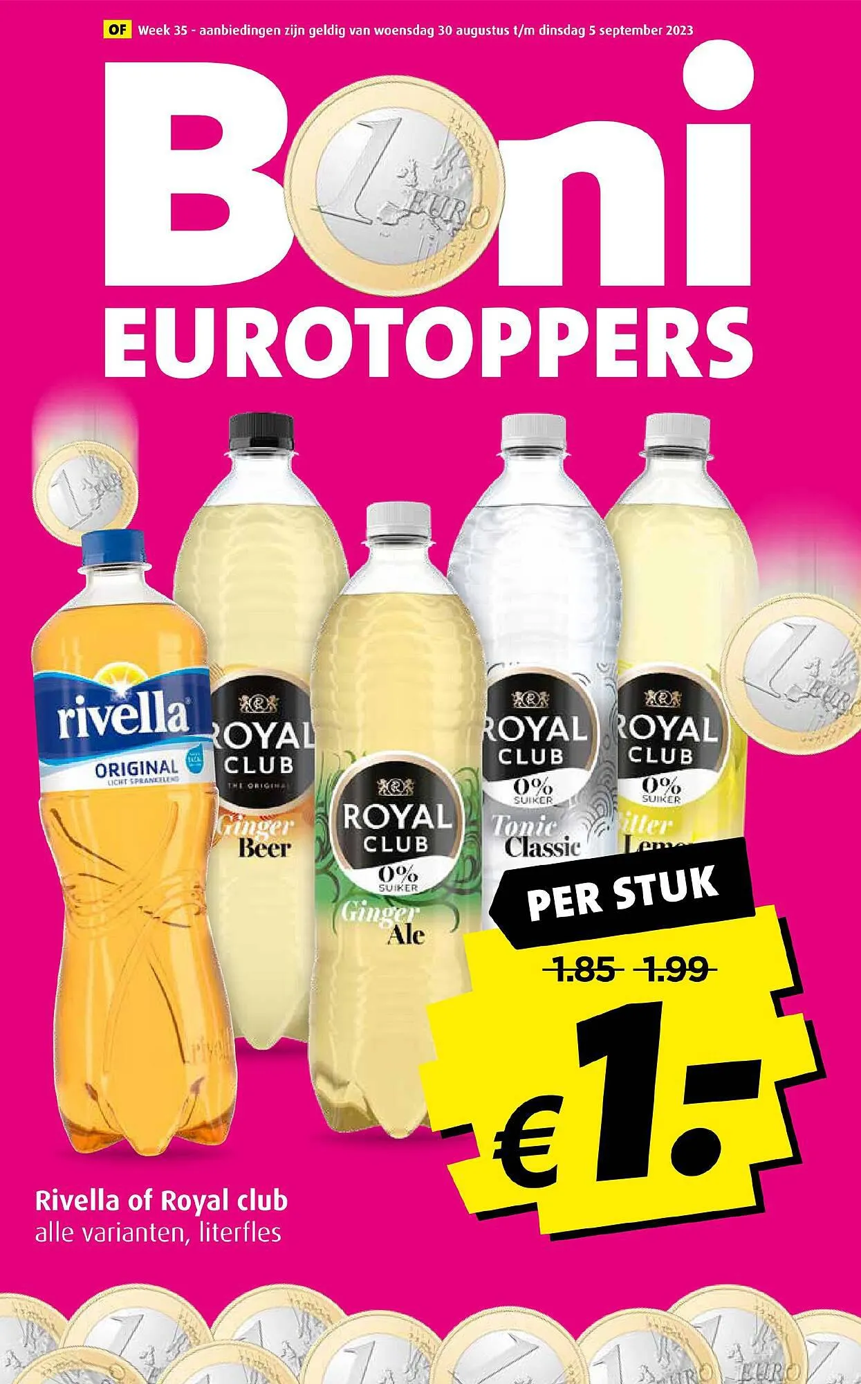 Boni folder van 30 augustus tot 5 september 2023 - Folder pagina 1