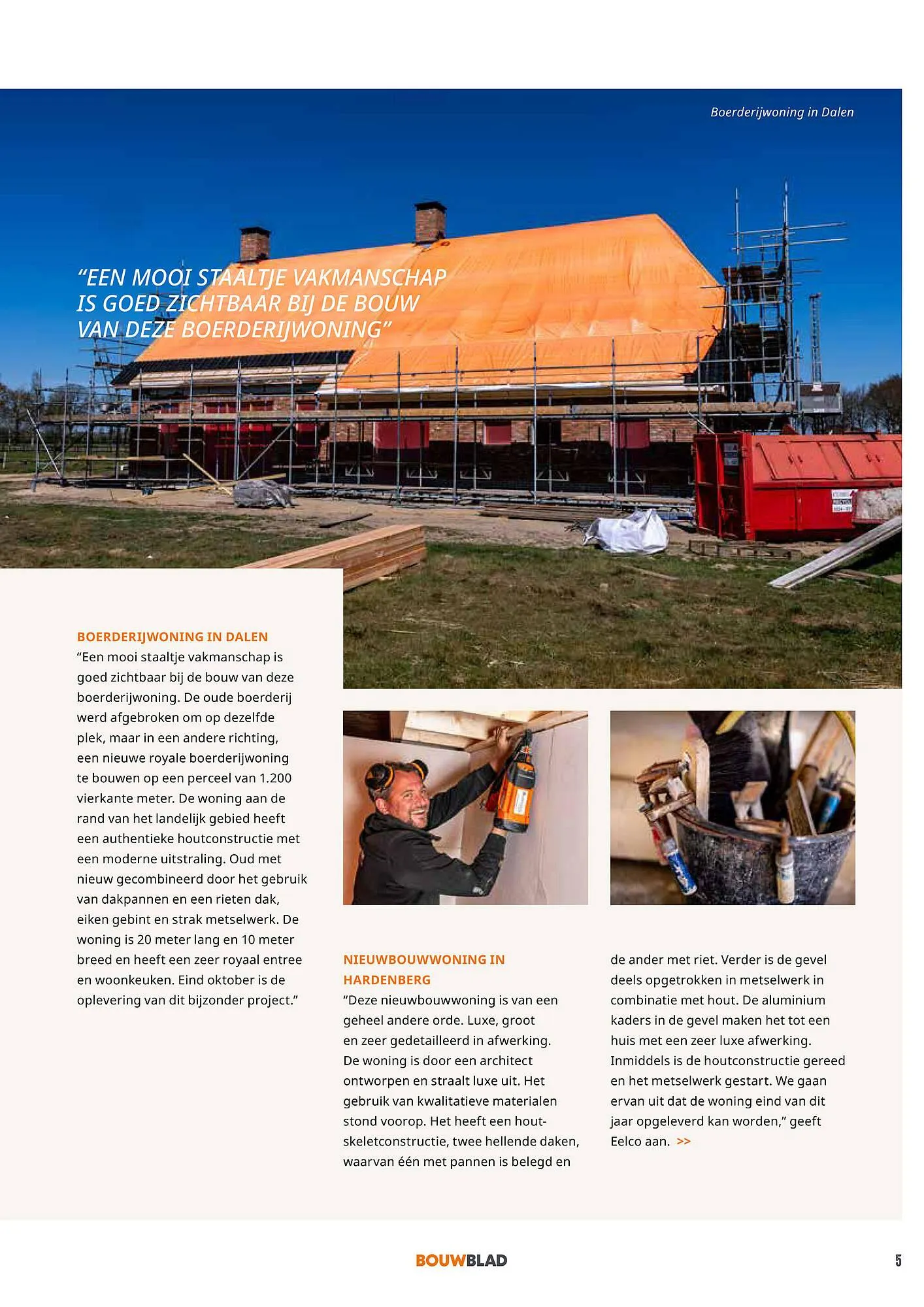 BPG Bouwpartner Groep folder van 1 mei tot 31 mei 2025 - Folder pagina 5