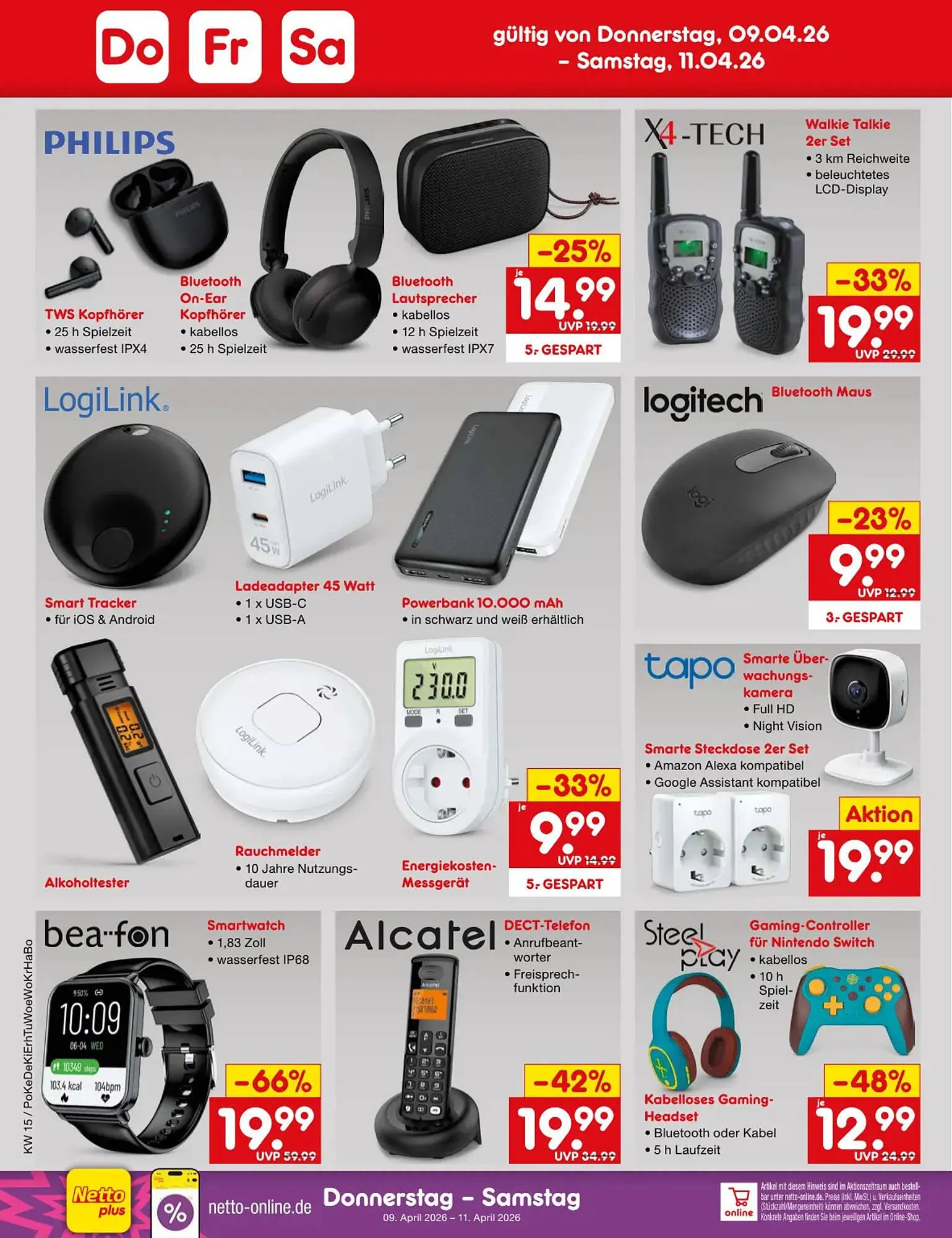 Netto Marken-Discount DE folder van 7 april tot 11 april 2026 - Folder pagina 40