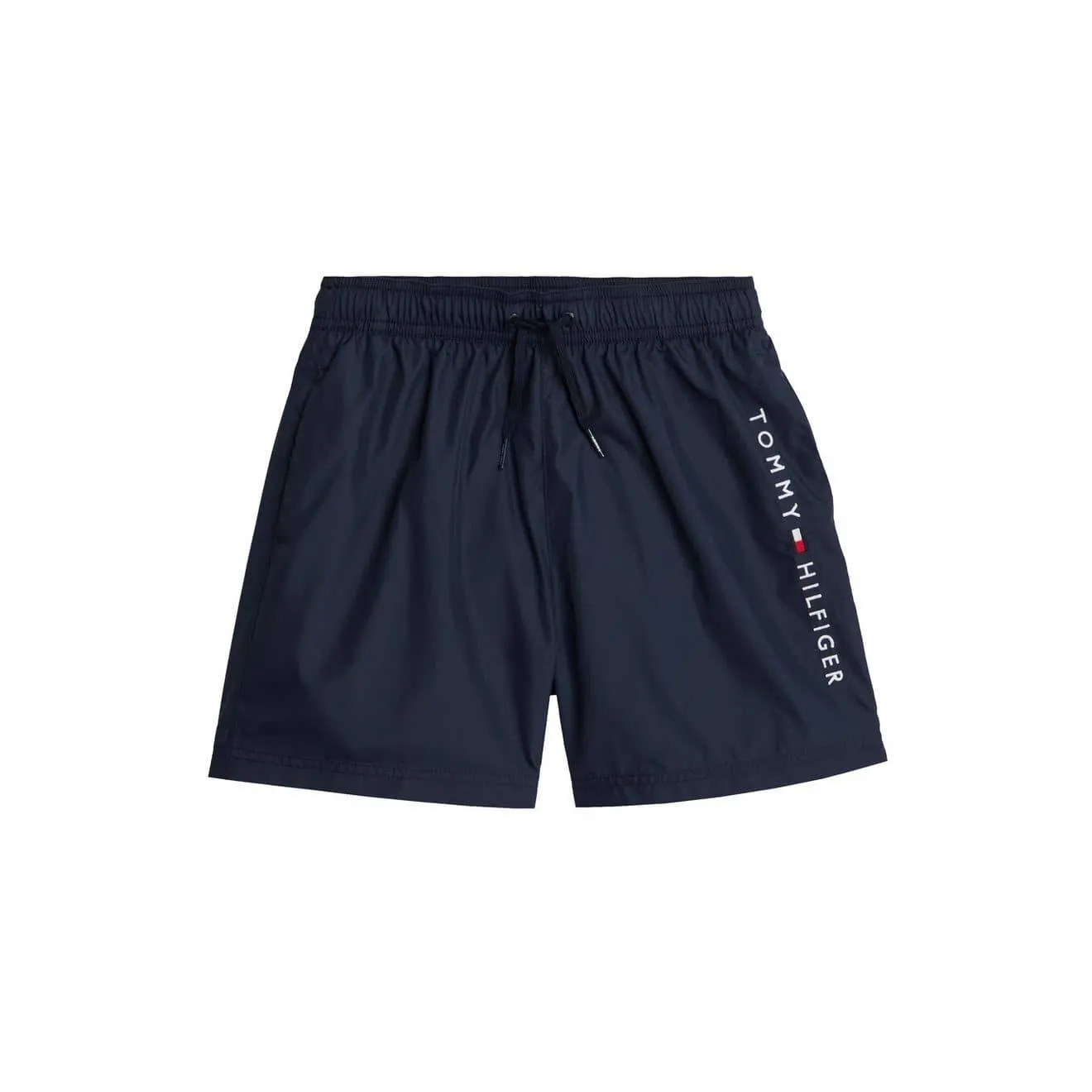 Tommy Hilfiger Swimwear Zwemshort MEDIUM DRAWSTRING met een logo-opschrift