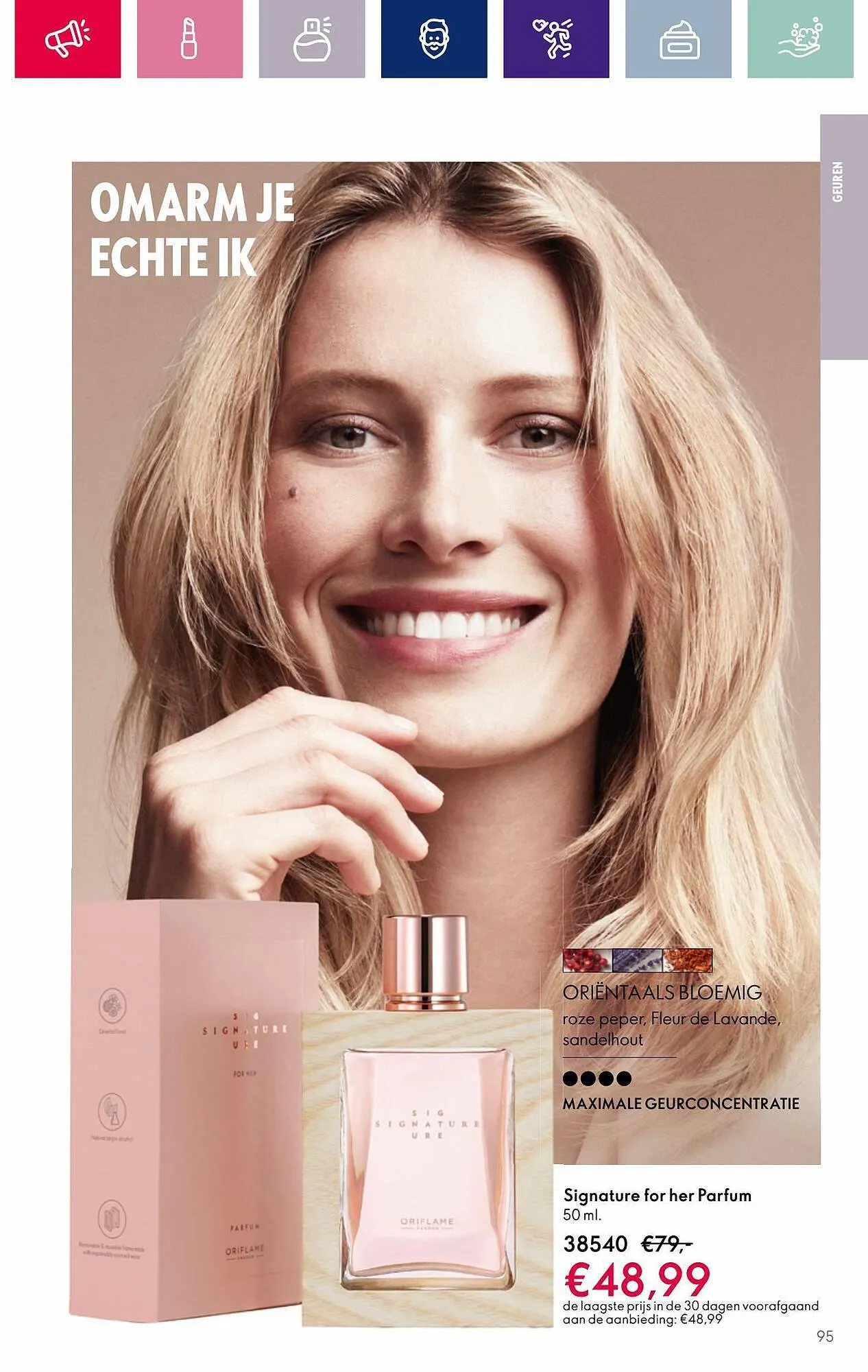 Oriflame folder van 25 oktober tot 7 november 2023 - Folder pagina 95