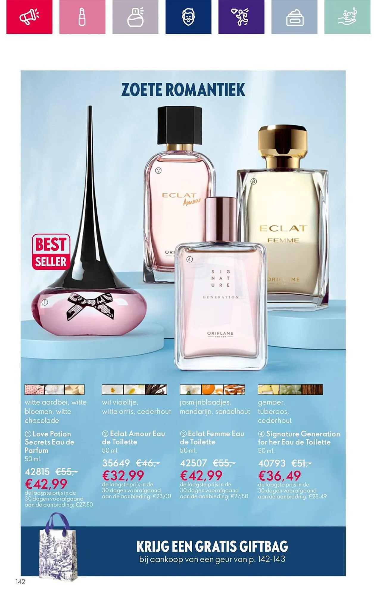 Oriflame folder van 1 december tot 19 december 2023 - Folder pagina 142
