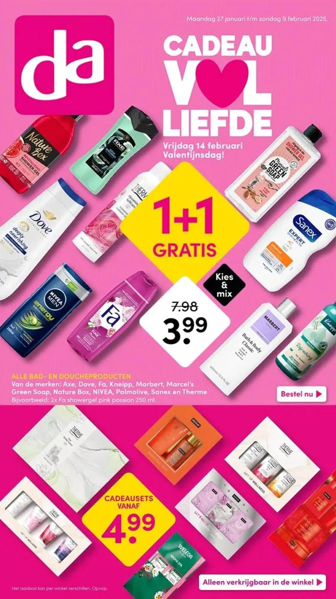 DA folder van 27 januari tot 9 februari 2025 - Folder pagina 1