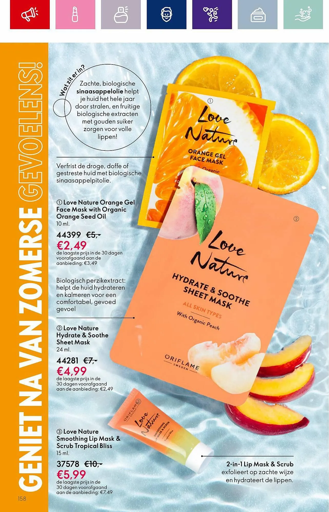 Oriflame folder van 22 augustus tot 12 september 2023 - Folder pagina 158