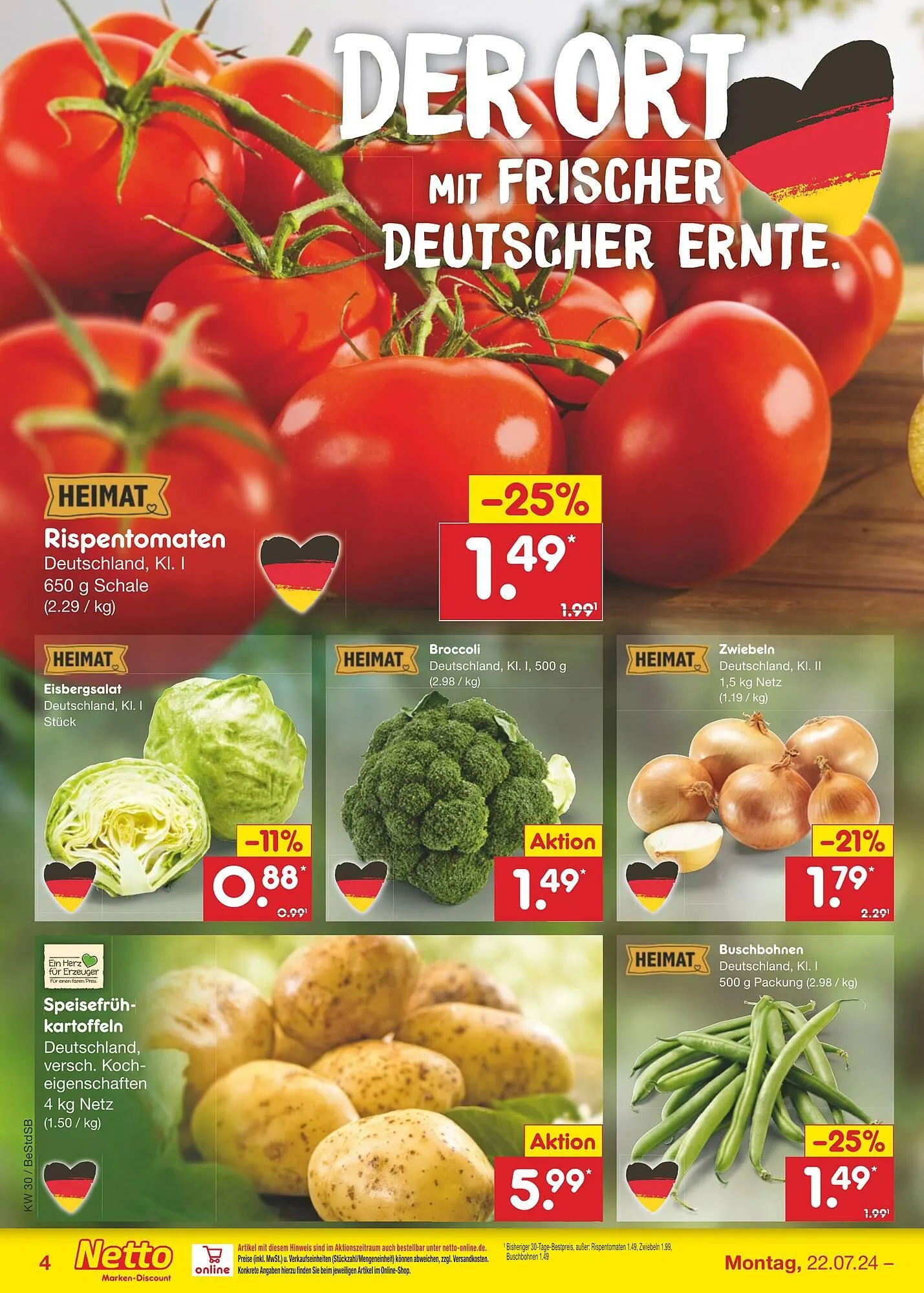 Netto Marken-Discount DE folder van 22 juli tot 27 juli 2024 - Folder pagina 4