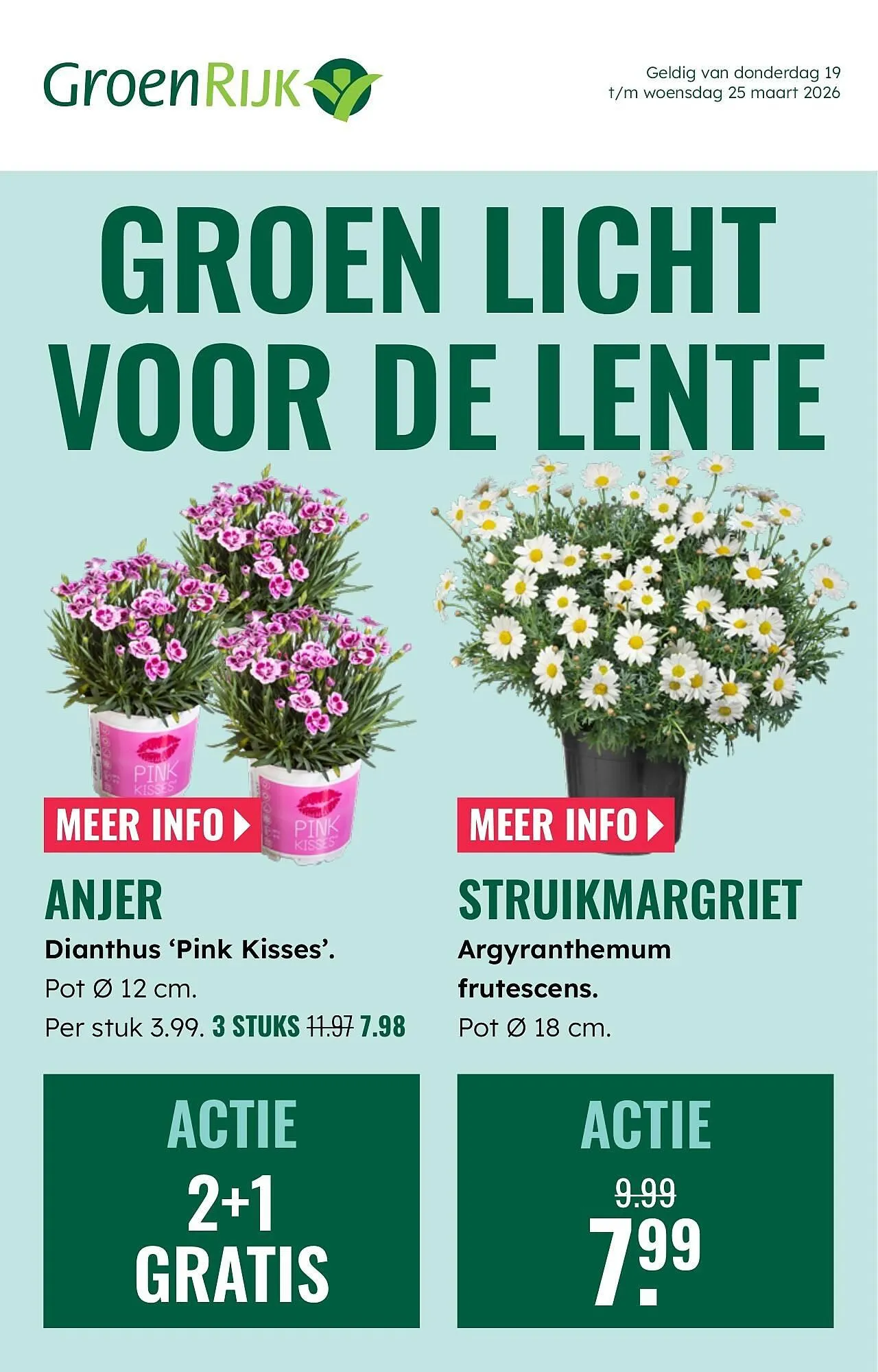 GroenRijk folder van 19 maart tot 25 maart 2026 - Folder pagina 1