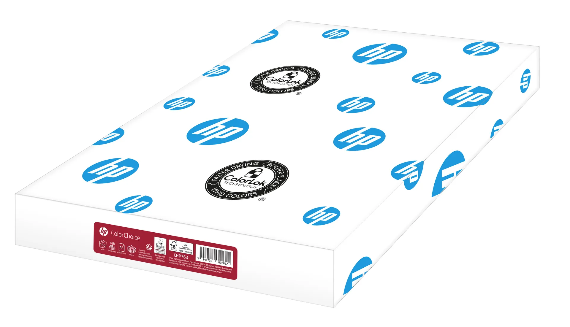 HP ColorChoice Papier A3 160 g/m² Wit