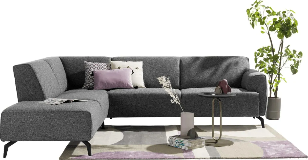 Ottomane small links - hoek - 3 zits arm rechts