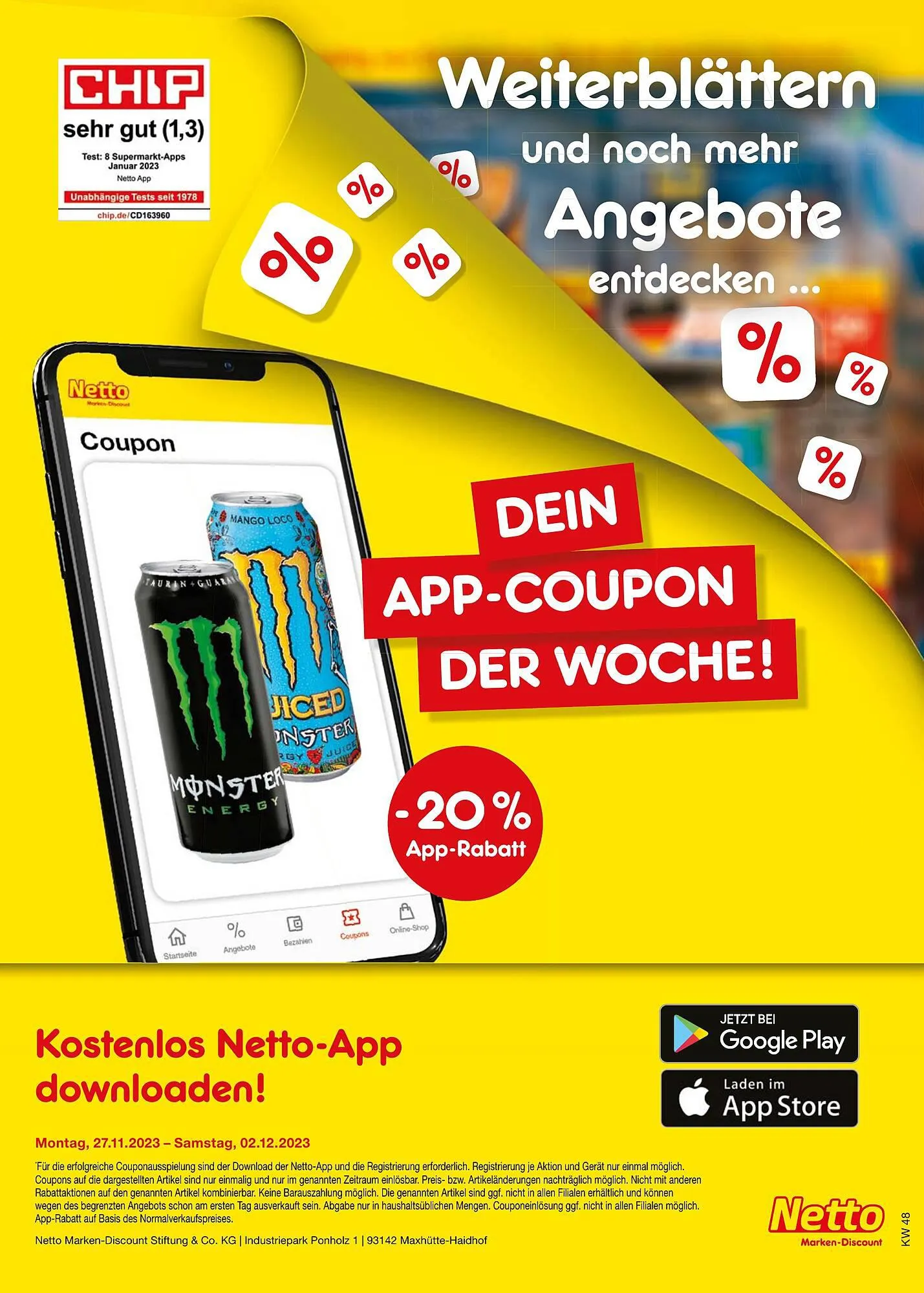 Netto Marken-Discount Duitsland Folder van 27 november tot 2 december 2023 - Folder pagina 46