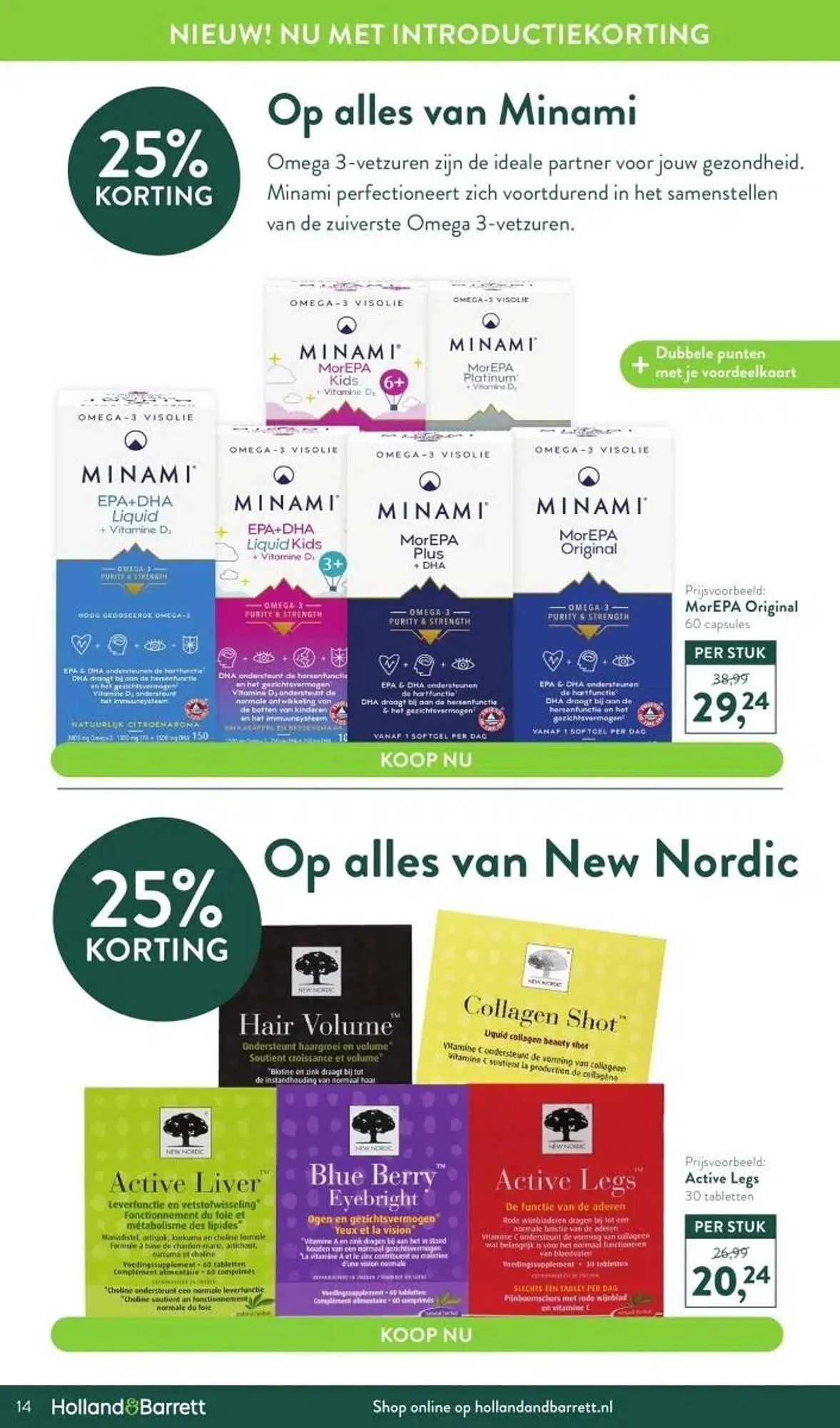 Holland & Barrett folder van 30 oktober tot 26 november 2023 - Folder pagina 14