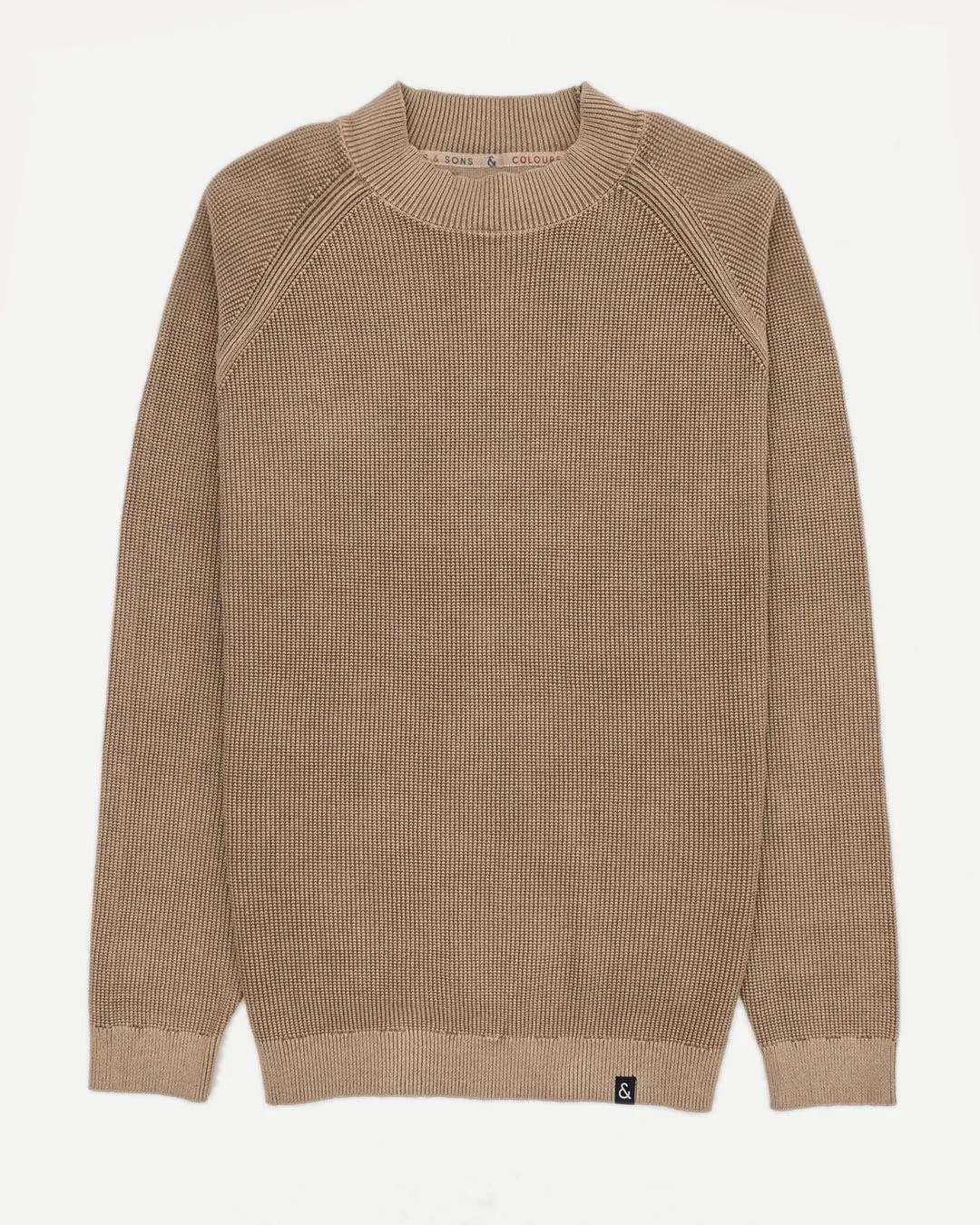 Trui Mock Neck Washed