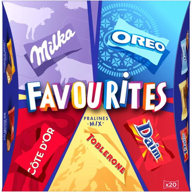 Milka Favourites pralines mix