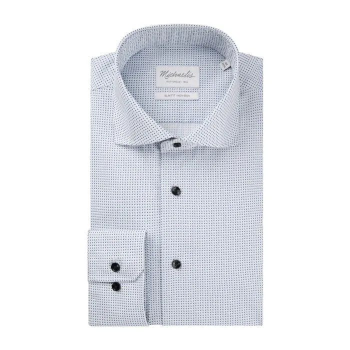 Overhemd Cutaway Lichtblauw