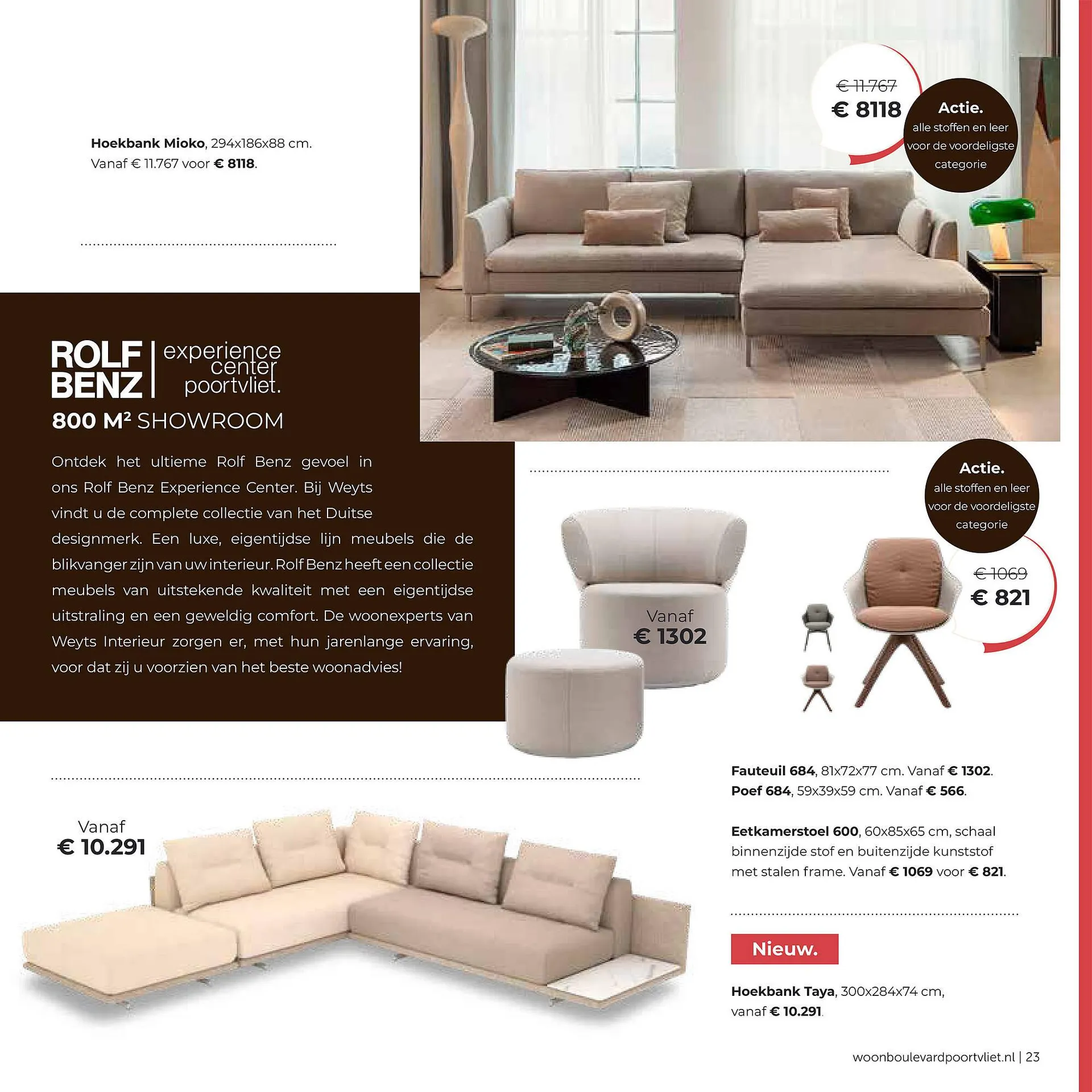 Woonboulevard Poortvliet folder van 1 oktober tot 31 oktober 2025 - Folder pagina 23