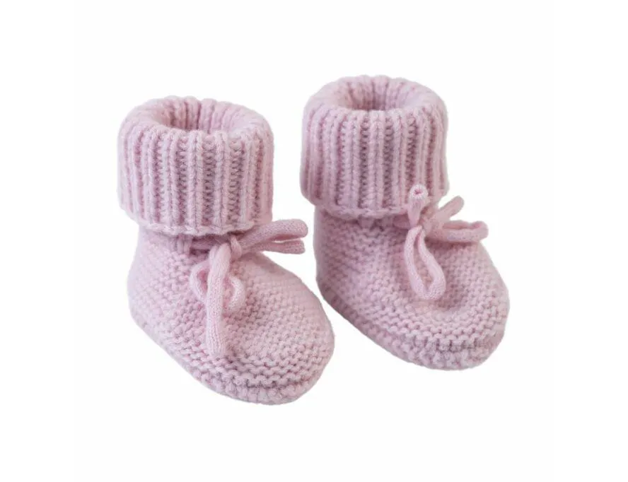 Babysloffen Lodger Slipper Folklore Merino Wool Tan 0-6mnd