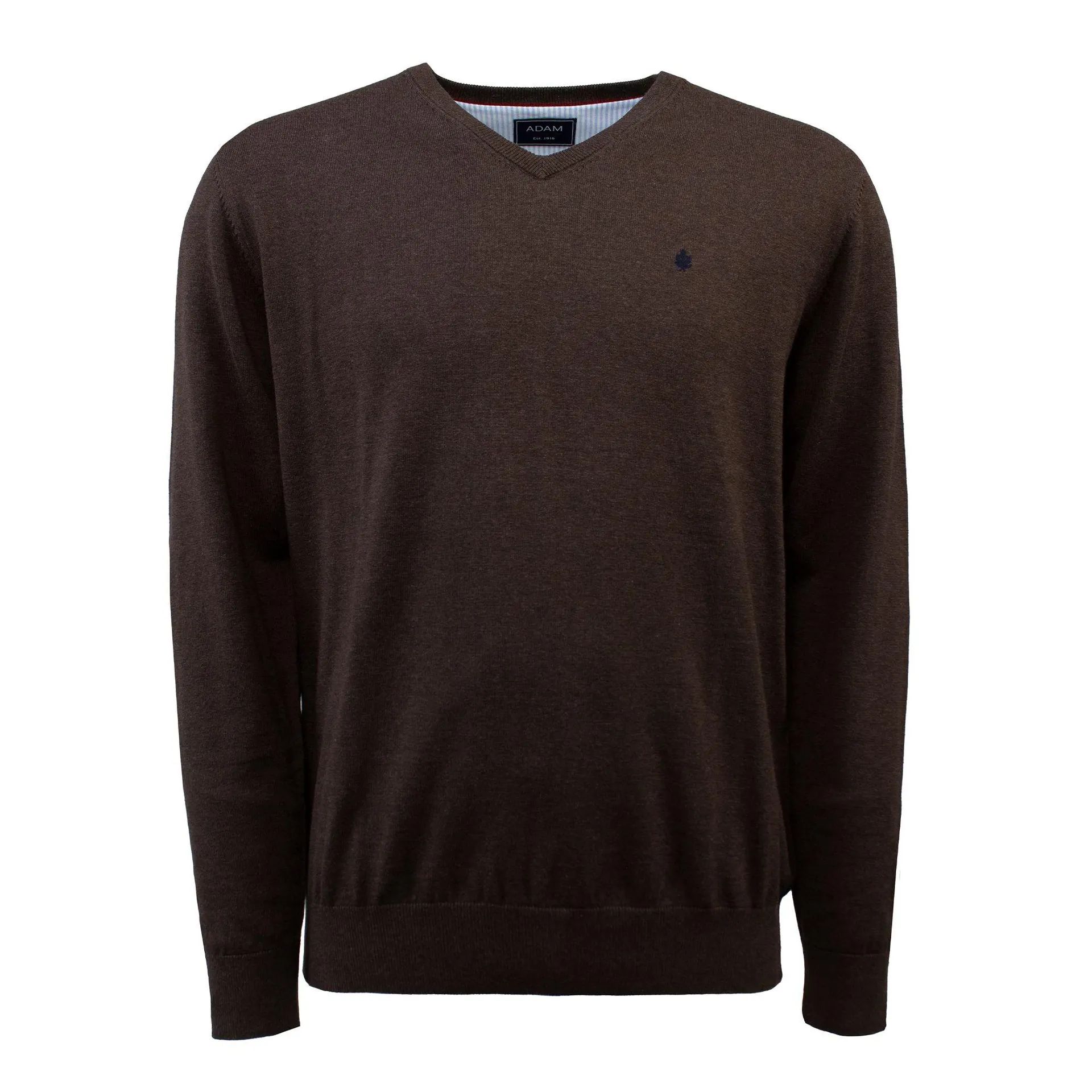organic katoenen pullover v-hals