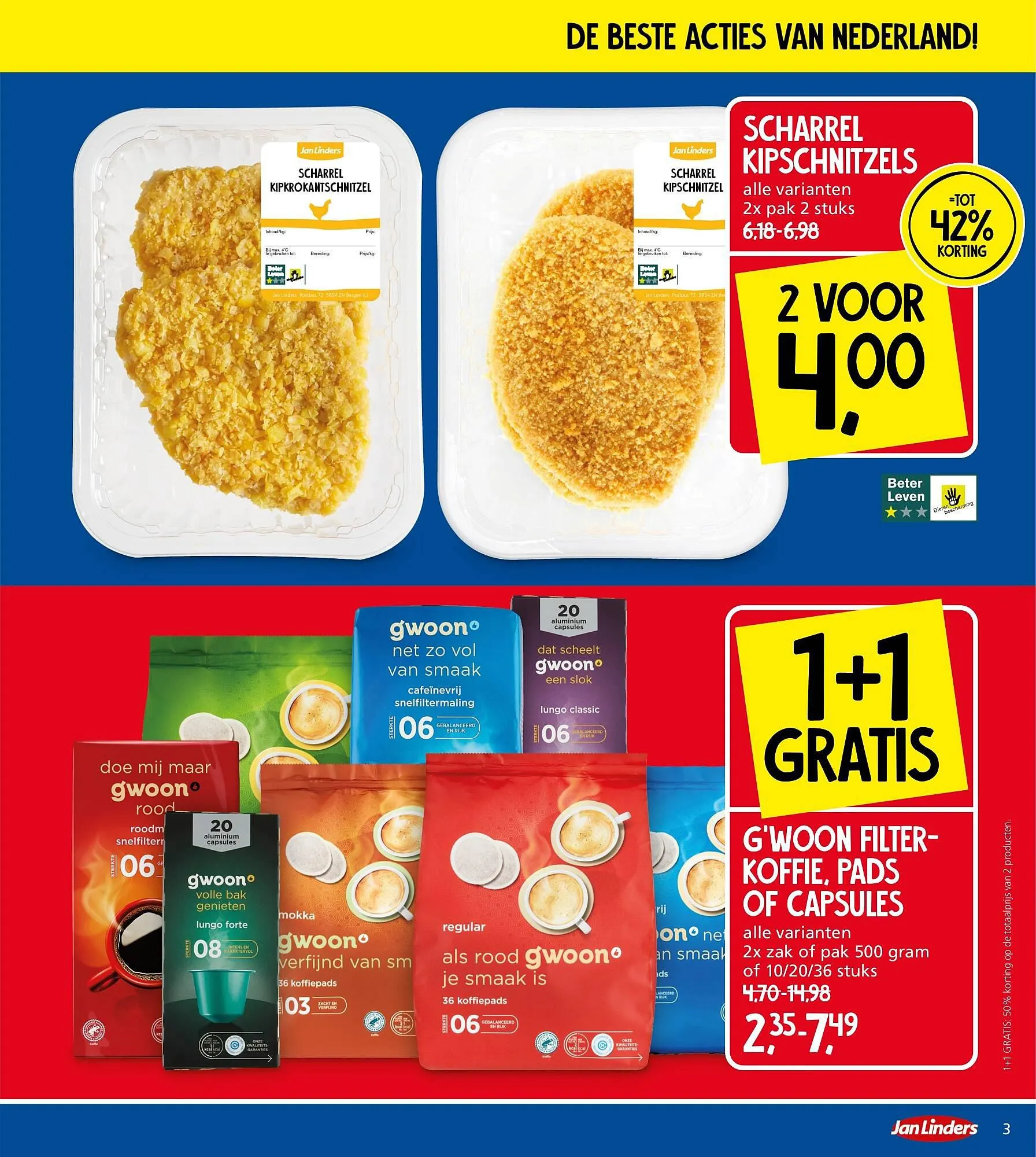 Jan Linders folder van 24 september tot 1 oktober 2023 - Folder pagina 3