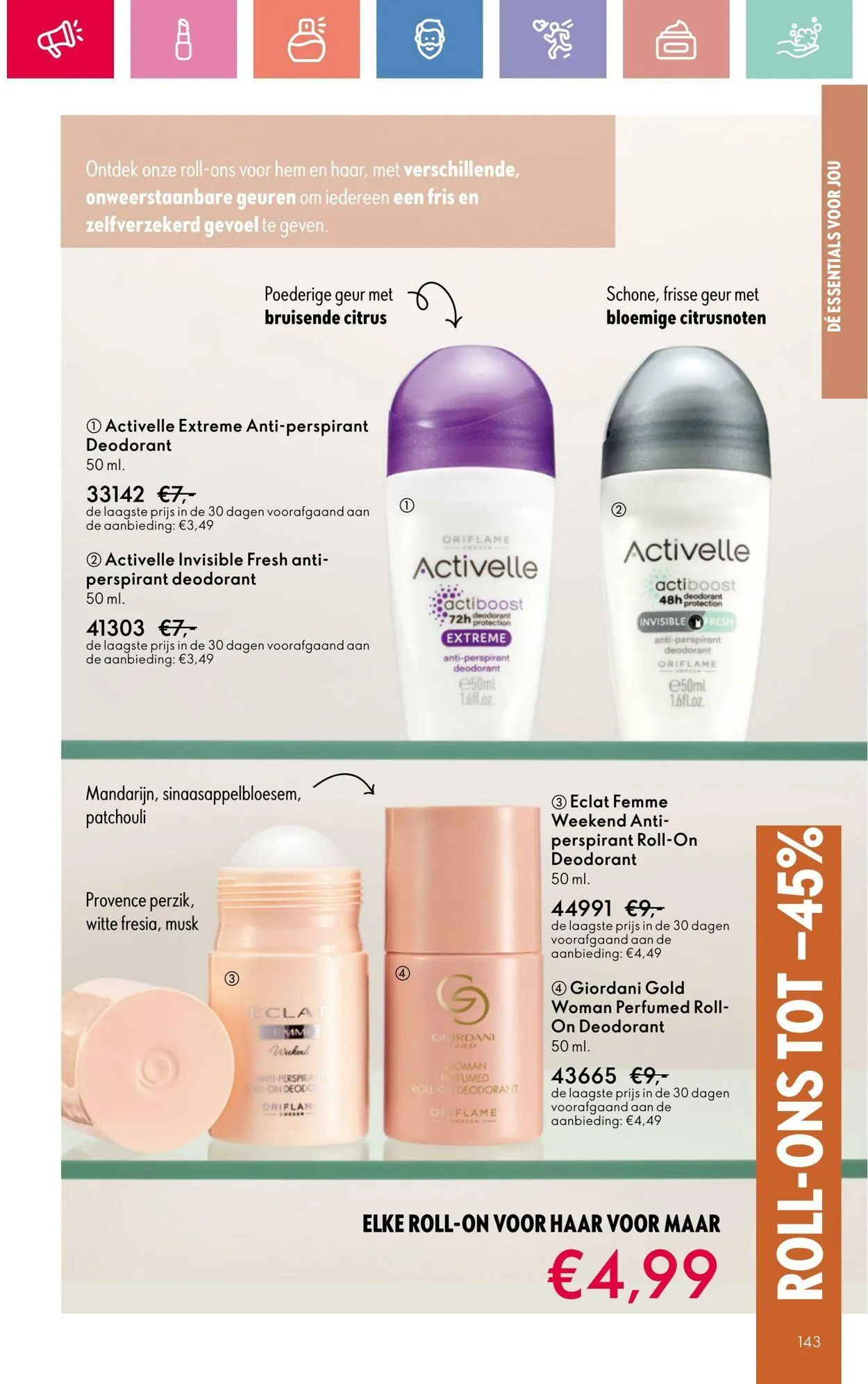 Oriflame Actuele folder van 24 augustus tot 7 september 2025 - Folder pagina 143