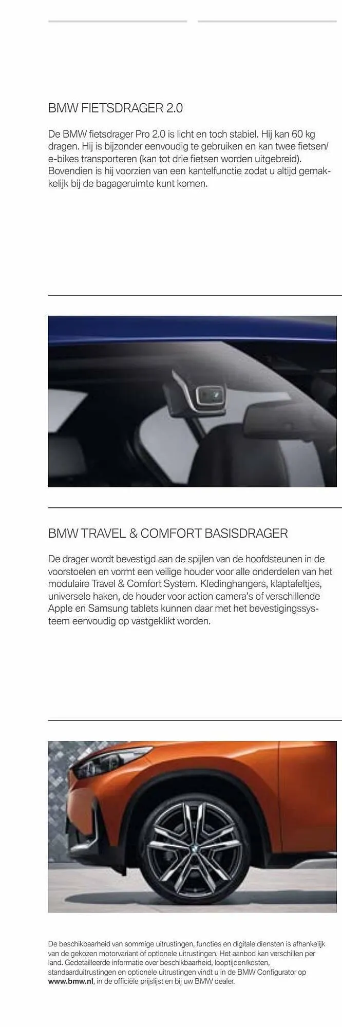 BMW folder - iX1 & X1 van 31 december tot 31 december 2023 - Folder pagina 116