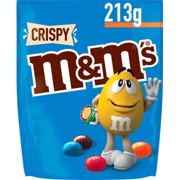 M&M'S Melk chocolade crispy snoepjes zak middel