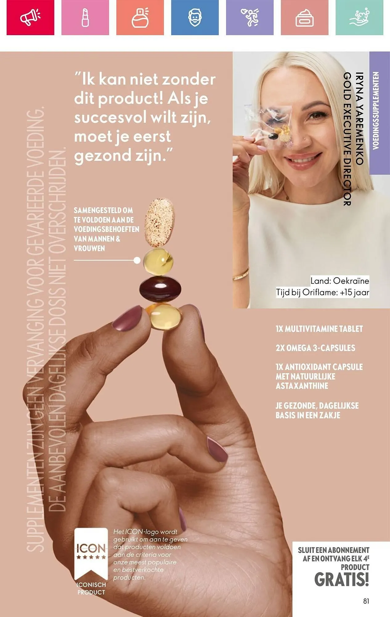 Oriflame folder van 10 maart tot 29 maart 2025 - Folder pagina 81