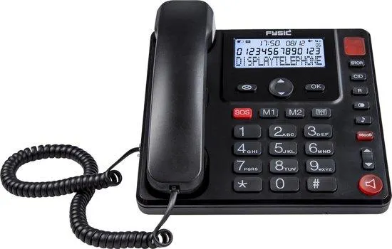 Fysic FX-3940 Senioren telefoon met groot verlicht display